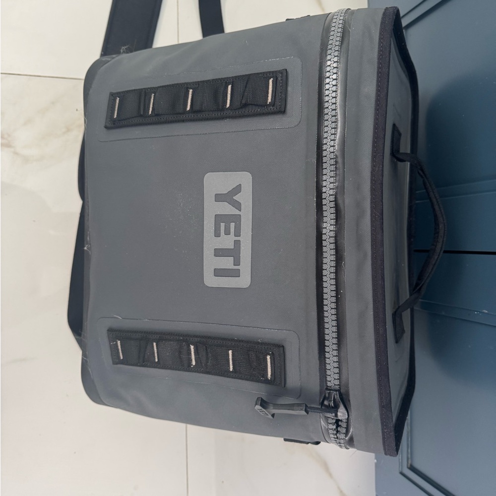 Yeti soft cooler grey color